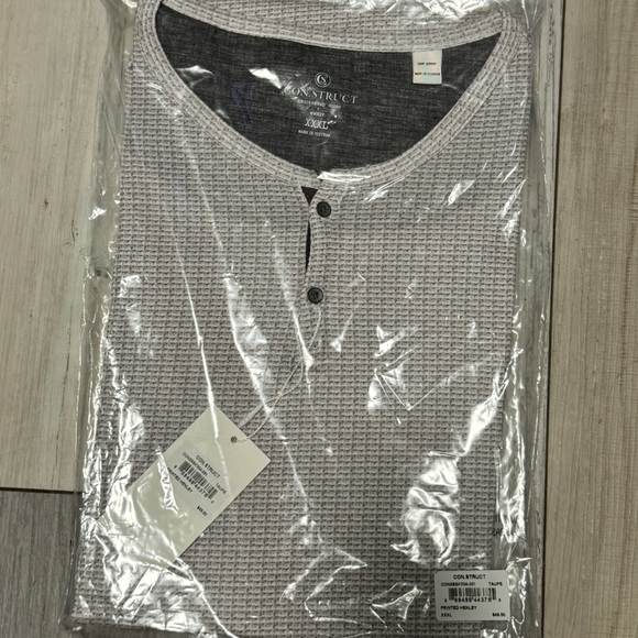 Con Struct Men’s 3XL Printed Henley - Picture 4 of 4